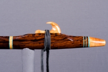 Ironwood Burl (desert) Native American Flute, Minor, Mid G-4, #H28I (12)